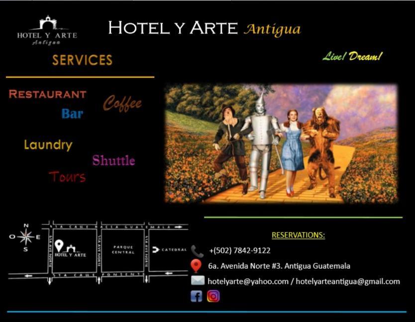 Hotel Y Arte Norte Antigua ภายนอก รูปภาพ